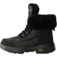 Ugg per donna. 1170591 Stivali in pelle Adirondack XXV neri (41), Nero, Basso, Stringhe, Casual, All'aperto