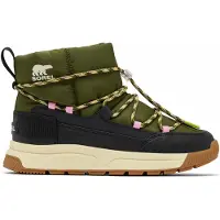 Sorel - Stivali impermeabili da donna - Whitney III Slip-On WP W Utility Green Black per Donne - Taglia 36 - Kaki