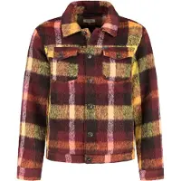 Shiwi Syd Brushed Check Jacket Red Earth Check Taglia: L | Giacche leggere Outlet | Uomo | Rosso