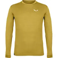Salewa Puez Melange Dry L/S Tee Maglia funzionale Uomo (3XL, giallo)