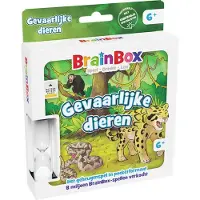 Nobrand Brainbox Pocket Animali pericolosi - Gioco di carte olandese