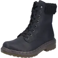 Rieker Stivaletto stringato nero