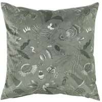 Broste Copenhagen Fodere per cuscini BELL FLOWER - Verde - 50x50 cm