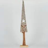 Bizzotto Decorazioni natalizie PINO WOOL L - Marrone - Unica