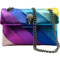 Kurt Geiger per donna. 4550969109 Mini borsa a tracolla Kensington in camoscio multicolore (OSFA), Casual