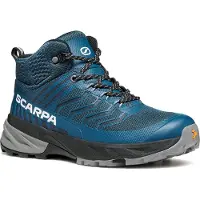 Scarpa Kid's Rush Mid GTX Scarpe da trekking Bambini (35, blu)