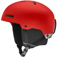 Smith - Casco da sci/snowboard - Rodeo Jr. MIPS Matte Patrol Signals - Taglia Bambino 51-55 cm - rosso