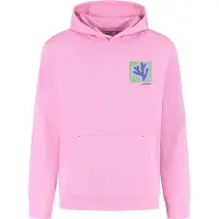 Shiwi Leo Regular Fit Slow Pace Hoodie Pink Dusk Taglia: XXL | Felpe con cappuccio Outlet | Uomo | Rosa