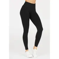 Athlecia Women's Nagar V2 Seamless Tights Leggings Donna (L/XL, nero)