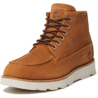 Timberland per uomo. TB0A6CEPEIZ1 Stivali Chukka in pelle marrone Britton Mills (42), Basso, Stringhe, Casual, All'aperto