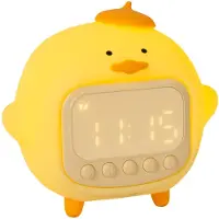 Lucide PINCHA DUCK - Lampada notturna ricaricabile per bambini - Alimentazione a batteria - LED con 3 livelli di intensità - 1x1,5W 2100K - Con funzione musicale - Giallo | Essential – Giallo