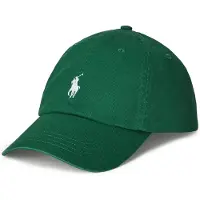 Ralph Lauren per uomo. 710667709149 Il iconico cappellino chino in cotone verde (OSFA), Casual