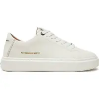 Alexander Smith albbldm-9065-twt Uomo Pelle Bianco