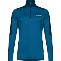 Vaude Women's Livigno Halfzip II Pullover in pile Donna (38, blu)