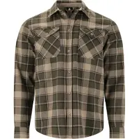 Whistler Bargo Checked Shirt Camicia Uomo (S, marrone)