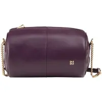 Dudu Toys Abigail Borsa a tracolla Vera Pelle 19.5 cm viola