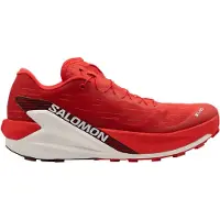 Salomon - Scarpe trail - S/Lab Pulsar 4 Fiery Red/Vanilla Ice in Pelle - Taglia 44 - rosso