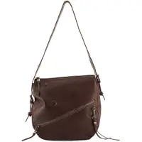 Fredsbruder My Forever Friend Borsa a tracolla Vera Pelle 31 cm marrone