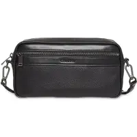Calvin Klein Zip Camera Bag Black Taglia: OS | Tracolle postino Outlet | Uomo | Nero