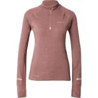 Endurance Women's Canna V2.0 Melange Midlayer Maglia da corsa Donna (44, fuchsia/marrone)