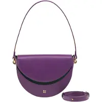 Dudu Toys Borsa a spalla Vera Pelle 23 cm viola
