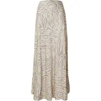 French Connection Josie Ennis Bias Skirt Porcelain Cream/blac Taglia: 14 | Maxi gonne Outlet | Donna | Bianco