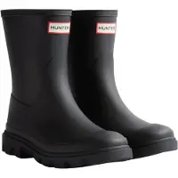 Hunter Downpour Short Boot Stivali di gomma (45,5, nero)