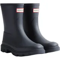 Hunter Downpour Short Boot Stivali di gomma (40,5, nero)