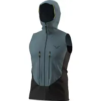 Dynafit Blacklight Softshell Vest Gilet softshell Uomo (XL, nero/grigio)