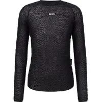 Santini Alpha Long-Sleeve Baselayer Maglietta tecnica ciclismo (M, nero)