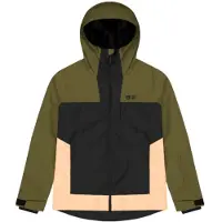 Picture Organic Clothing - Giacca da sci donna impermeabile e traspirante - Seakrest Jkt Tobacco Black per Donne in Pelle - Taglia S - Kaki