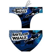 Turbo Costume Da Bagno A Slip Save The Whale Waterpolo