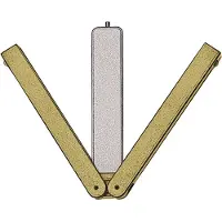 EZE-LAP EZE-Fold pietra per affilare diamantata bi-laterale, fine/grezza, 520