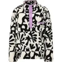 On Vacation Pullover 'Goodtimes' lavanda / nero / bianco