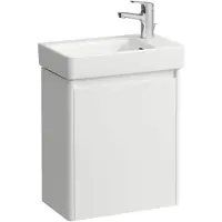 Laufen Set complet 480, lave-mains Pro S, 1 trou de robinetterie à droite, avec trop-plein, incl. meuble sous-lavabo BASE 2.0, 1 porte à droite, 480x280x680mm, H8659649991041, H8659649991041