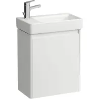 Laufen Set complet 480, lave-mains Pro S, 1 trou de robinetterie à gauche, avec trop-plein, incl. meuble sous-lavabo BASE 2.0, 1 porte à gauche, 480x280x680mm, H8659659991041, H8659659991041