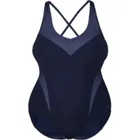 Arena W Isabel Light Cross Back One Piece Plus Navy Bright Blue Taglia: 3X | Costumi Interi Outlet | Donna | Blu