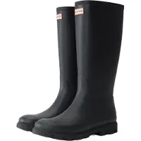 Hunter Downpour Tall Boot Stivali di gomma (44, nero)