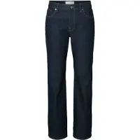 Selected Jeans Straight Fit Donne Blu 30