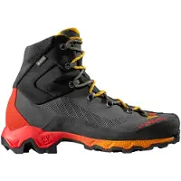 La Sportiva - Scarpe da trekking in GORE-TEX - Aequilibrium Trek GTX Carbon/Yellow per Uomo - Taglia 41 - Grigio