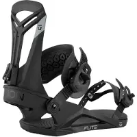 Union - Attacchi snowboard freestyle - Flite Black per Uomo in Alluminio - Taglia 43,5-46 - Nero