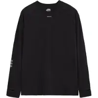 Circle - T-shirt da trail running - Long Sleeve Endurance Soft M Onyx Black per Uomo in Pelle - Taglia S/M - Nero