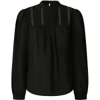 Pepe Jeans per donna. PL3051278 Blusa Pipy nero (L), Casual, Viscosa, Manica lunga