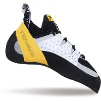 Tenaya Tarifa Scarpette da arrampicata (38, giallo/bianco/nero)