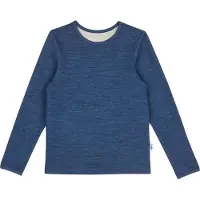 Finkid Kid's Taamo Soft Intimo lana merinos Bambini (140/150, blu)