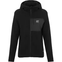 2117 of Sweden Women's Skord Pile Hoodie Giacca di lana Donna (XXL, nero)