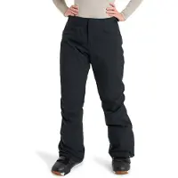 Roxy - Pantaloni da sci/snowboard da donna - Backyard Pant True Black per Donne in Pelle - Taglia S - Nero