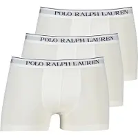 Ralph Lauren per uomo. 714835885001 Confezione da 3 boxer Classic bianchi (M), Bianco, Homewear, Cotone