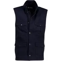 Barbour - Giacca senza maniche - Casual Corbridge Gilet Navy per Uomo in Cotone - Taglia L - Blu navy