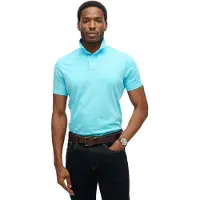 Superdry per uomo. M1110440A Polo essenziale in maglia blu (XL), Casual, Cotone, Manica corta